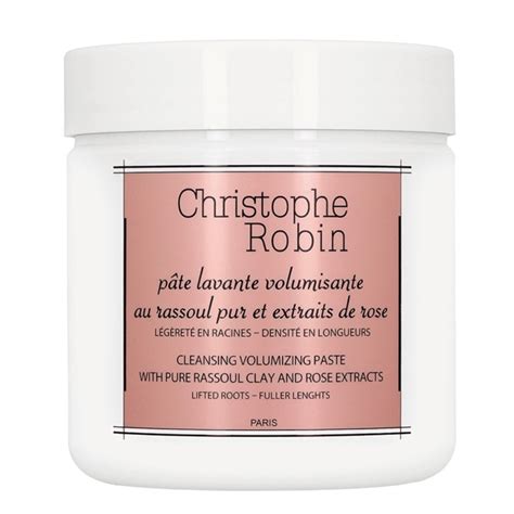 christophe robin 玫瑰 豐盈 淨化 髮 泥